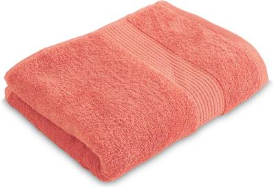 Drap de Bain 90 x 150 cm<BR>100% Coton - 450 gr/m2 - Corail