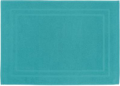 Tapis de Bain 50 x 70 cm<BR>100% Coton - 700 gr/m2 - Bleu turquoise