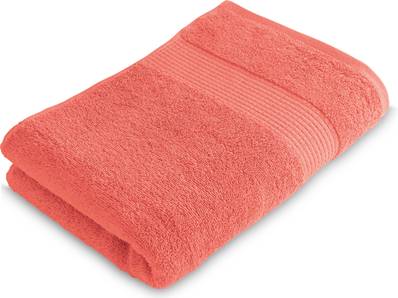 Drap de Douche 70 x 130 cm<BR>100% Coton - 450 gr/m2 - Corail