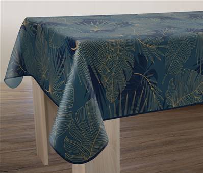 Nappe anti-taches <BR>Olinda bleu